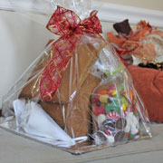Large Gingerbread House Kit - Wrapped
